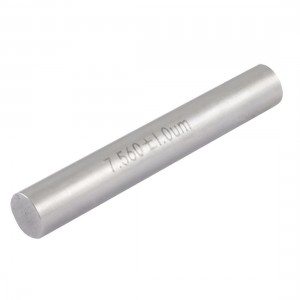 7.56mm Diameter Tungsten Carbide Plug Pin Gage Gauge w Plastic Case