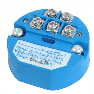 PT100 Temperature Sensor Transmitter 0-250C Output 4-20mA 24VDC