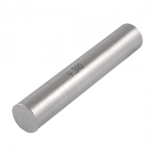 Hole Measurement 9.31mm Diameter Pin Gage Gauge 50mm Length + Plastic Holder