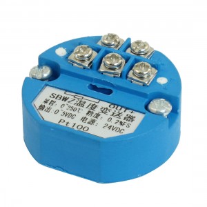 PT100 Temperature Sensor Transmitter 0-250C Output 0-5V DC