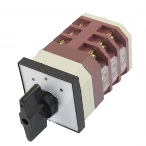 Self Locking AC 380V 16A 3 Position Cam Combination Changeover Switch Rotary