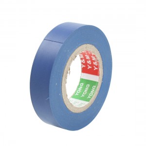 PVC Electrical Wire Insulating Tape Roll Blue 49Ft Length 16mm Wide