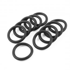 Black 38mm x 28mm x 5mm Rubber O Ring Oil Seal Sealing Gasket 5 Pairs