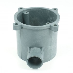 Green PVC Flush Type Wall Mounted 1 Way Round Junction Box Case