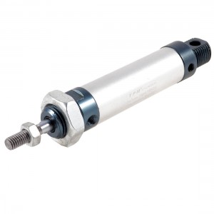 Single Rod Double Action Aluminum Alloy Pneumatic Air Cylinder 16mmx25mm