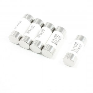 5 Pcs AC500V 125A R017 RT18 RT14 RT18 Ceramic Tube Fuse Link 22mmx58mm