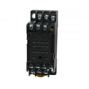 PYF14A 14 Pin Terminal Relay Socket Base Black for MY4NJ HH54P Power Relay