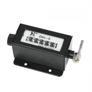 Mechanical Rotary Knob 6 Digits 0-999999 Resettable Stroke Pull Counter