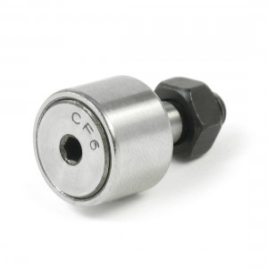 6mm Dia Metal Rod Cam Follower Needle Roller Bearing Silver Tone CF6