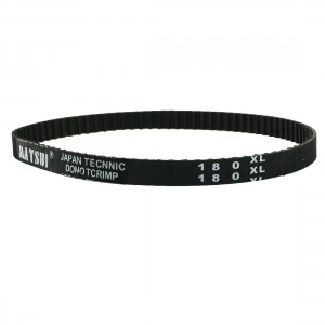 10mm Width 11" Inner Girth PU Rubber Machine Timing Belt 90 Teeth