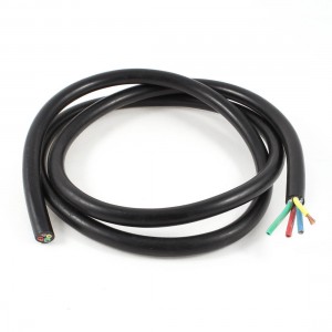 11/4 AWG Wire Copper Cores Flexible PVC Insulated RVV Cable 1.5m 4.9FT