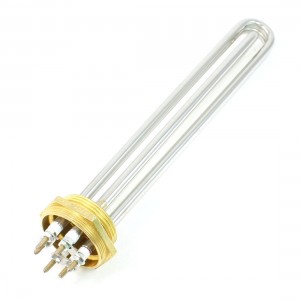 AC380V 6KW 6P Terminals Water Boiler Heating Element 3U Tube Heater