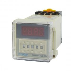 DH48S-2Z Power on Time Delay Relay 8-Pin DPDT 0.01S-9999H AC/DC12V w Socket