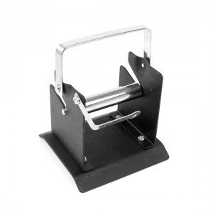 Silver Tone Electric Welding Equipment Solder Wire Stand Holder