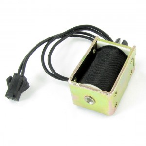 DC 24V 5mm Stroke 350gf Force Pull Type Linear Motion Electromagnetic Solenoid