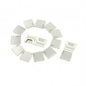 15Pcs SMT Mounting Pull-Out Type SD Memory Card Sockets 26mm x 26mm