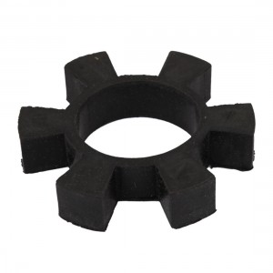 32mm Bore 6 Petal Black Rubber Drive Shaft Center Spider Coupler Damper