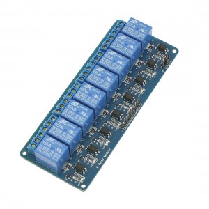 DC 5V Power Optocoupler Shielded 8-Channel Relay Module for AVR ARM