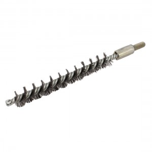 6mm Thread 14mm Diameter Steel Wire Tube Brush Cleaning Tool