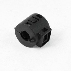 Black Plastic Casing RFI EMI Interference Ferrite Filter for 8mm Dia Cable