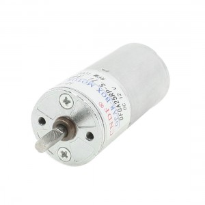 DC 12V 1000 RPM 4mm Dia Permanent Speed Reducing Geared Box Motor