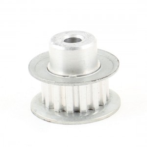 Silver Tone Aluminum Alloy XL Type 15 Teeth 6.2mm Pilot Bore Timing Pulley