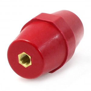 10mm Diameter 20mm Depth Brass Thread 76mm Height Busbar Insulator Support