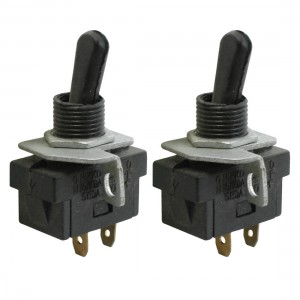 2 Pin Terminals ON-OFF SPST N/O Toggle Switch 5A 250VAC 10A 125VAC
