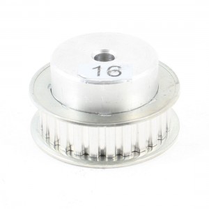 Silver Tone Aluminum Alloy XL Type 25 Tooth 6mm Pilot Bore Timing Pulley
