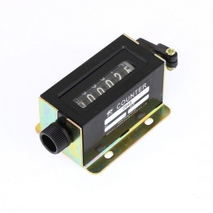 Counting Range 0-999999 6 Digits Spring Pull Rod Mechanical Pull Counter
