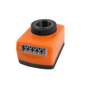 20mm Bore Machanical Digital Position Indicator Orange