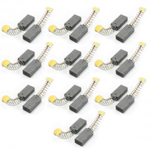 Replacement Power Tool Motor Carbon Brush 16mmx8mmx5mm 10 Pairs
