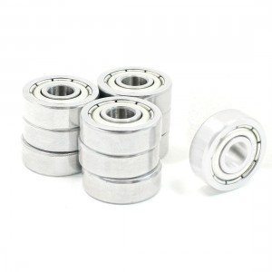 12mm x 4mm x 4mm Shielded Sealed 604 Motor Deep Groove Ball Bearing 10 PCS