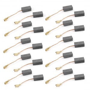 20 Pcs Power Tool Replacement 15 x 8 x 5mm Motor Carbon Brushes