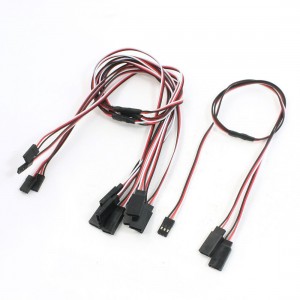 19.7" Long 3 Pin 2Male/1Female RC Servo Y Extension Lead Wire Cable 5 Pcs