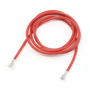 1M 14# Gauge Silicone Resin Wire Cable Red for Electric Heater Equip