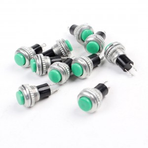 10 Pcs 2 Pin SPST OFF NO Momentary Push Button Switch 3A/125V 1A/250V AC