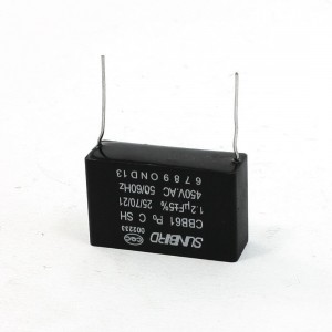 AC 450V 1.2uF Two Pins Ceiling Fan Motor Run Capacitor CBB61
