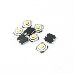 8pcs 5x5x1.5mm SMT SMD Momentary Action 4 Pin Tact Tactile Switch DC 12V 0.2A