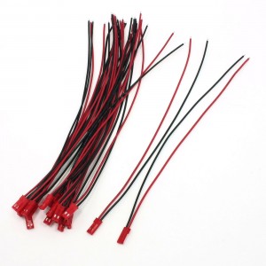 20 x JST Male Connector 22AWG Wire 20cm 7.9" for Electric RC Plane Motor