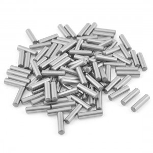 100 Pcs Stainless Steel 3.45mm x 15.8mm Dowel Pins Fasten Elements