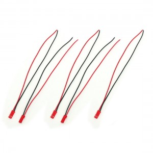 5 x 2Pin JST Male Connector 22AWG Wire 7.9" 200mm for RC Plane Battery Motor