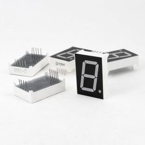 5 Pcs Common Cathode 10 Pin 1 Bit 7 Segment 1" Red LED Display Digital Tube