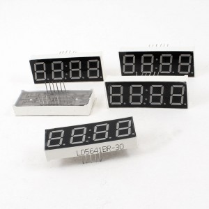 5 Pcs Common Anode 12 Pins 4 Bit 7 Seg 0.56" Red Clock LED Display Digital Tube