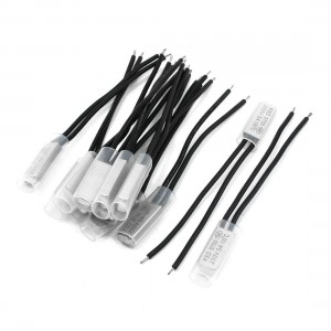 12 Pcs 100C Bimetal Temperature Control Thermal Protector KSD9700 N C 250V 5A