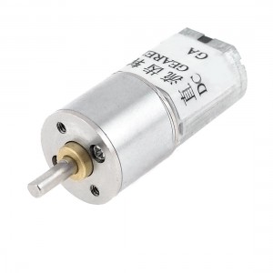 100RPM 3mm Shaft Diameter Pernament Magnetic Gearbox Geared Motor 6VDC