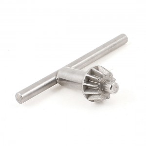 White T Shaped 13mm Gear 6mm Pilot Diameter Metal Drill Chuck Key