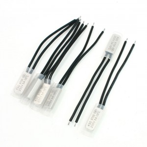 6 Pcs 100C Bimetal Head Temperature Control Switch Thermal Protector N/C 250V 5A