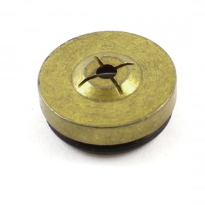 Gold Tone 3mm Inner Diameter Pressure Foot for Hitachi Drill Machine