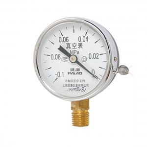 60mm Diameter Round Case Air Pressure Test Gauge 0MPa